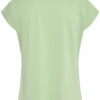 kaffe-dänischemode-v-Ausschnitt-Shirt -fair green