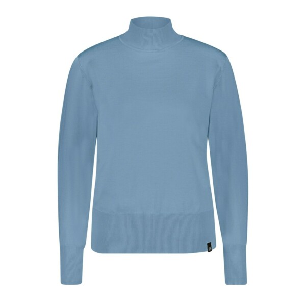Red Button - turtleneck - iceblue