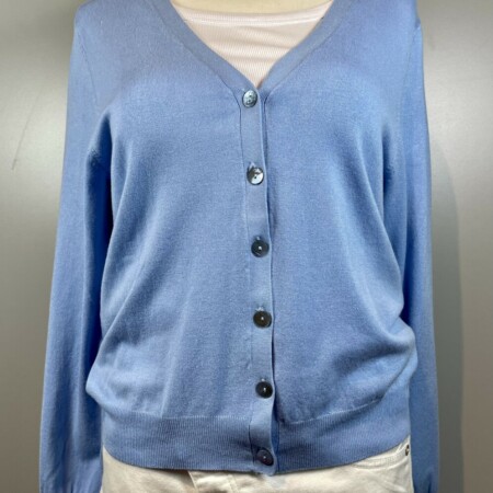 esqualo-basic-strickjacke-blue