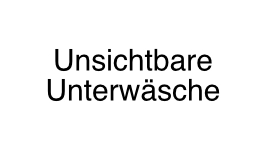 Unsichtbare Bettwäsche