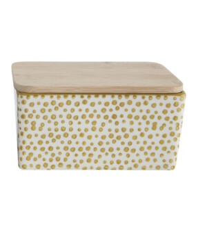 Bloomingville-Poppy - Butterdose - gelb