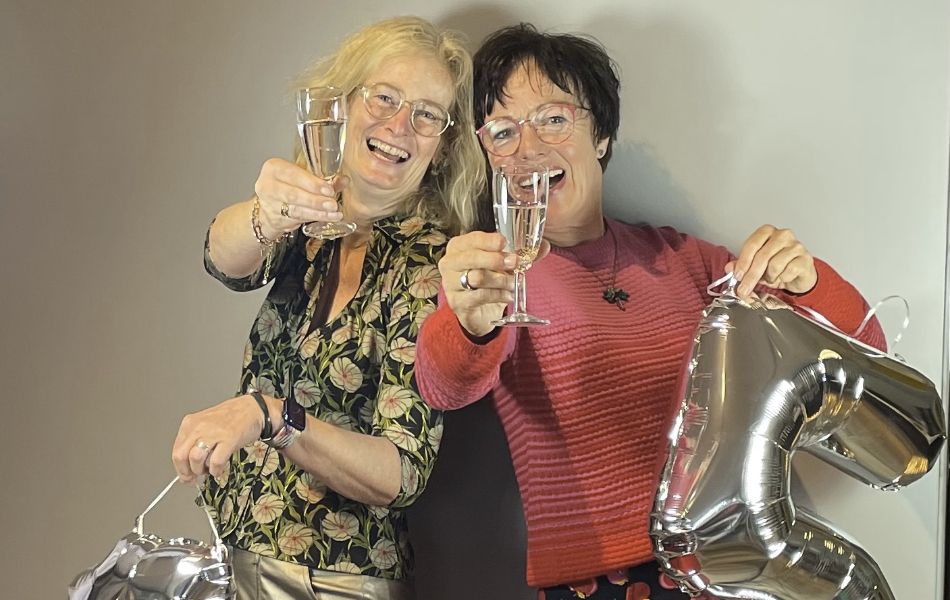 15 Jahren Chill Mode - 2023 - Claudia Asbach und Petra Hassel