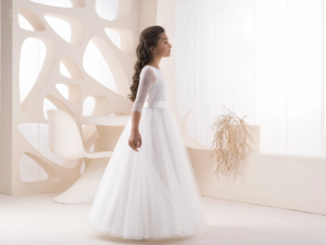 Bajabell - kommunionkleid - blumenkind - mädchen