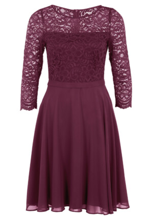 Veramont-cocktailkleid-mit-Arm-aubergine