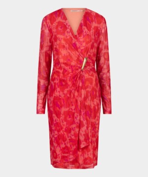 Esqualo - mesh kleid - dress - fancy animal - print