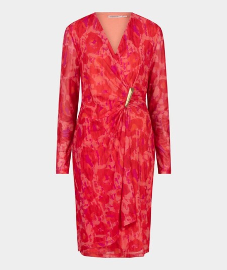 Esqualo - mesh kleid - dress - fancy animal - print