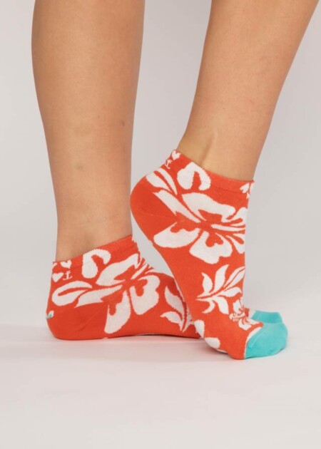 Blutsgeschwister - sneaker socken - sensational steps - tropical feeling