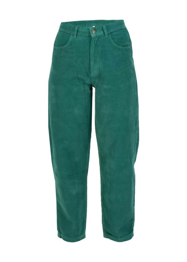 Blutsgeschwister - high waist olotte - atlantic teal corduray