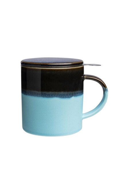 tranquillo - tasse - teesieb - blau - por569