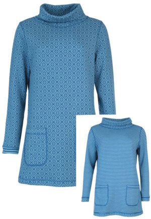 Sorgenfri Sylt - tunika - lillina - ink - wende