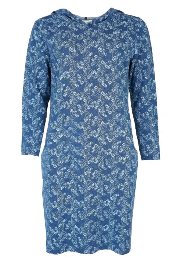 Sorgenfri Sylt - Kapuze - kleid tiril - denim
