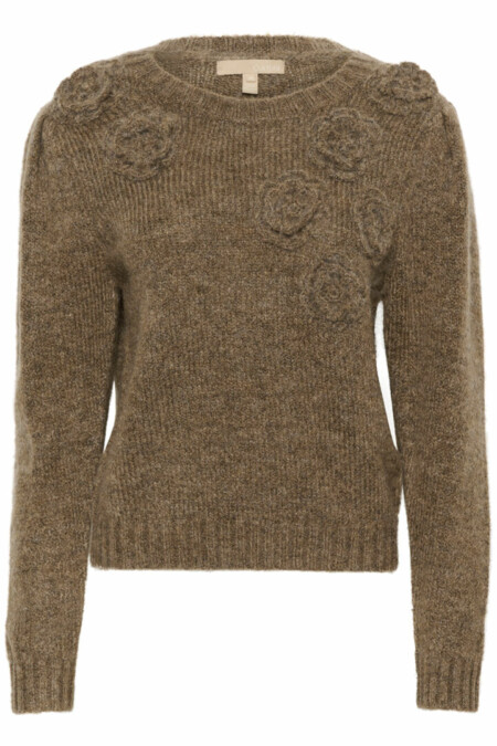 Culture - cuosa - melange - strick - pullover