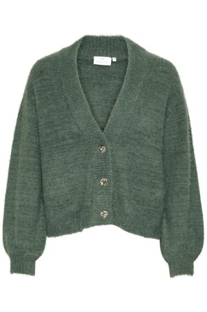 kaffe-strickjacke-kavilma-grün