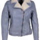 Gipsy - mauritius - licht blue - leder - jacke - biker