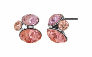 Konplott - ohrstecker - rose - disco star