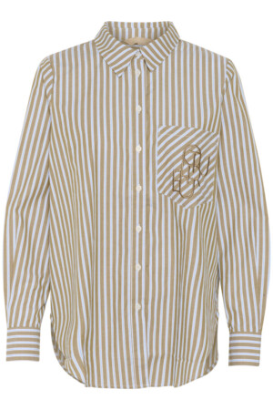 Culture - CUfabia - shirt - bluse - green