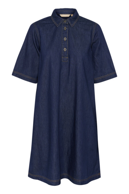 Culture - CUwinnie - jeanskleid - arpa - dress -rinse wash
