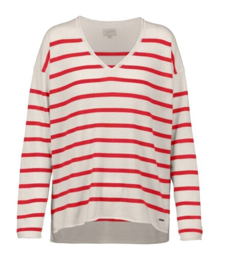 Herrlicher - feinstrick - pullover - strawberry - Jolini
