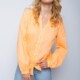emily - neoan orange - stehkragen - bluse