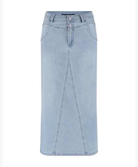 red button - jeansrock - alina - bleach