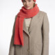 Schal - rino&Pelle - bright - coral - rino&Pelle
