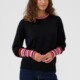 culture-viskose-pullover-schwarz-bunt