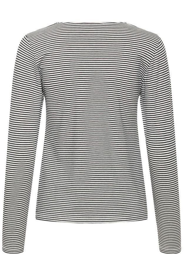 Parttwo - shirt - dark navy stripe - nemajas