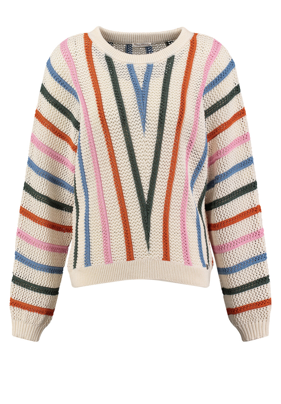 Keylargo - strick - pullover - ecru