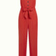 king louie - jumpsuit - red - fiona - cameron