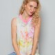 emily van den bergh - damenbluse - top - multi sorbet