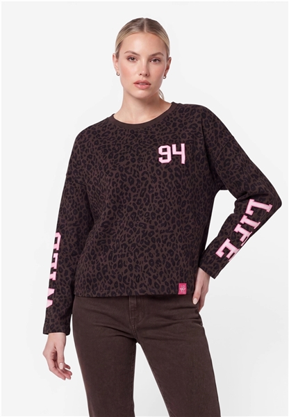 key-largo-sweatshirt-braun-leo
